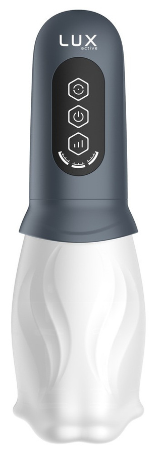 LUX active First Class Rotating Masturbator Cup in Blau und Weiß - Bild 2