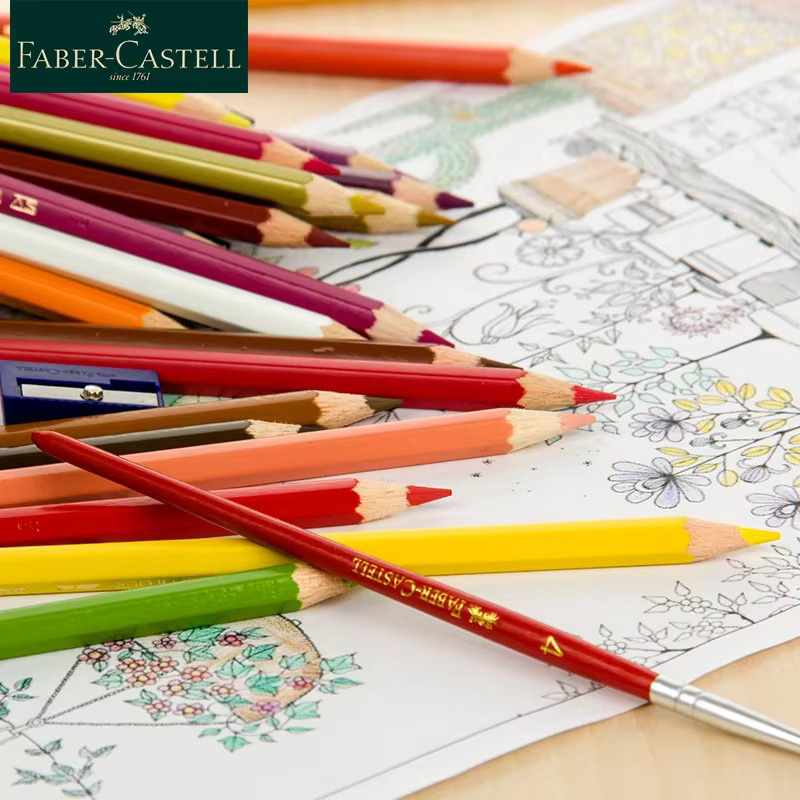 Faber-Castell Albrecht Dürer Aquarellstifte Wasserlösliche Farbstifte Multicolour 72er Set - Bild 4