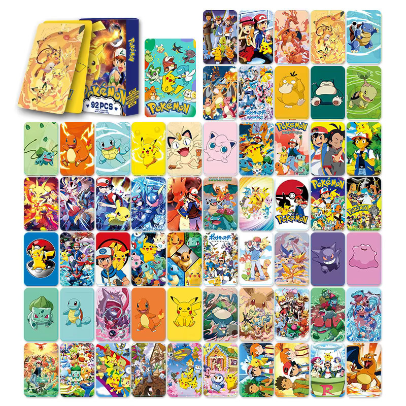 Potdemiel Pokémon Sammelkarten, 92-teiliges Set, Bunt / Mehrfarbig - Bild 4