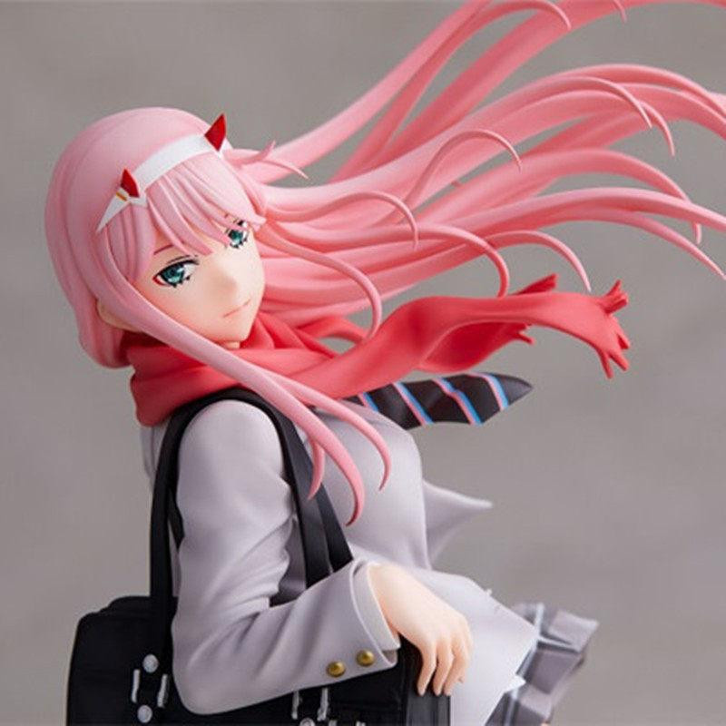 Yiran toy 1 Darling In The Franxx Zero Two Anime Uniform Figur 28cm - Bild 2