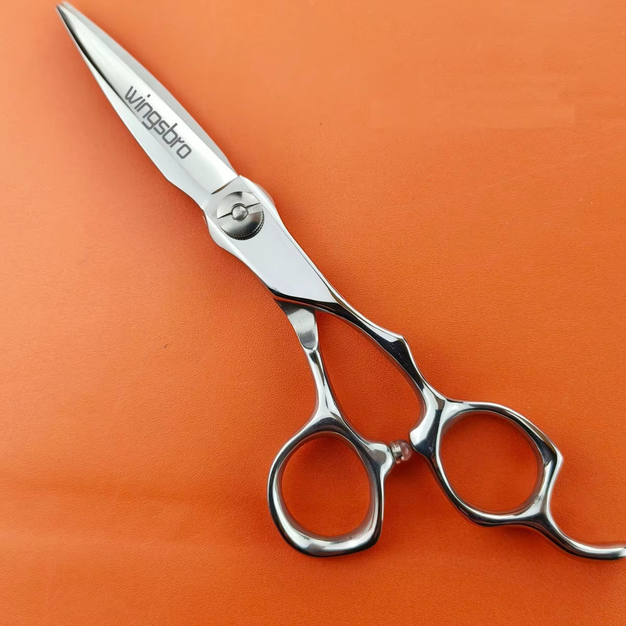 wingsbro Haarschneideschere, 6,5 Zoll, Silber, Unisex - Bild 1