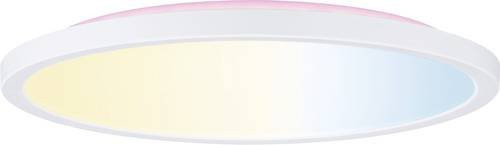 Paulmann Atria Shine 71191 LED-Deckenleuchte in Weiß mit RGBW-Funktion, Fernbedienung und Timer - Bild 1