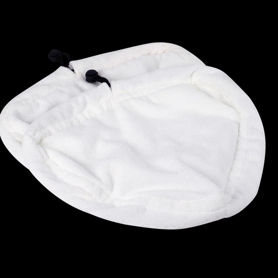Waschbarer Mikrofaser-Ersatzbezug für Shark Dampfmopp, Reinigungsdreieck-Pad in Weiß, B/T/H: 28,0 x 21,0 cm - Bild 3