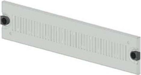 Siemens Blende 8PQ2010-6BA02 aus Stahlblech in Lichtgrau, B: 60,0 cm, H: 40,0 cm, T: 10,0 cm - Bild 1