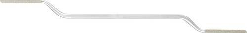 PFERD Diamant-Riffelfeile flach, silber, Länge: 150 mm - Bild 1
