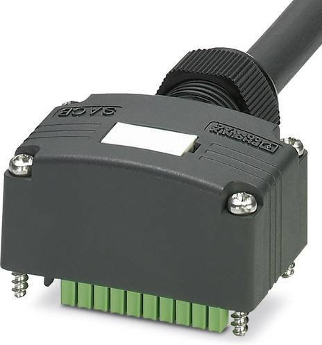 Phoenix Contact Sensor/Aktorbox passiv SACB-C-H180-8/ 8-10,0PUR SCO P 1453180 Anschlusshaube mit Zuleitung in Schwarz - Bild 1