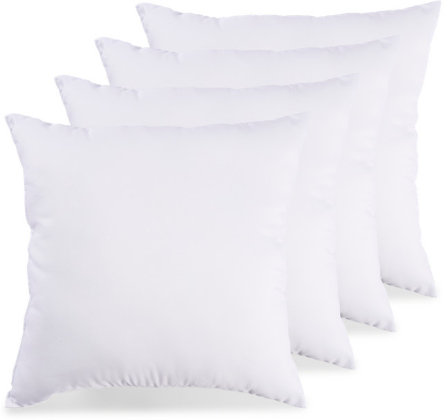 Decoper Kissenfüllung aus Polyester in Weiß, 4er Pack, B/L: 60 x 60 cm - Bild 1