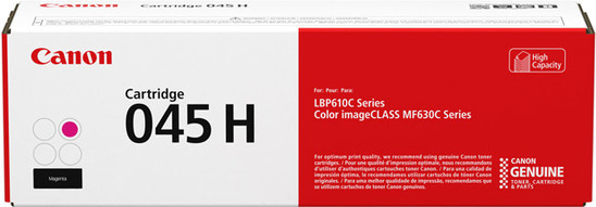 Canon Original Tonerpatrone 045H Magenta High Capacity für ImageCLASS und i-SENSYS Drucker (1244C002) - Bild 2