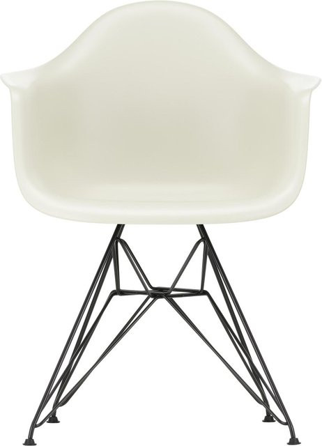 Vitra DAR Eames Plastic Armchair in Beige mit mattem Kunststoff - Bild 1