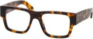 Off-White OPTICAL OERJ040 Korrektionsbrille, Vollrand, quadratisch, Kunststoff, braun, Unisex - Bild 1