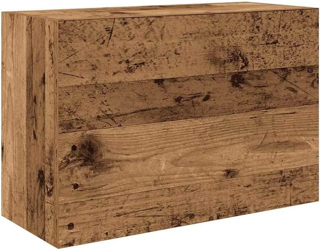 vidaXL Bad-Wandschrank in Altholz-Optik, Braun, B/T/H: 60 x 25 x 40 cm - Bild 1