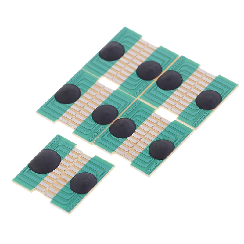 HUXUAN 10 Stück DIY 6-LED Blitz-Chip COB LED-Treiber Modul mit Zyklus-Blinksteuerung, Grün, 3-4,5V - Bild 2