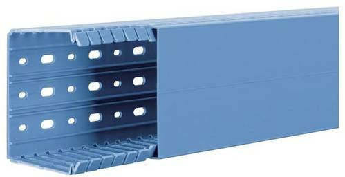 Hager BA780100BL Verdrahtungskanal Blau L: 200 cm, B: 10 cm, H: 8 cm - Bild 1