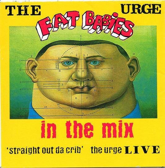 CD Fat Babies In The Mix von CD URGE, Rock Album von Pagan Music aus dem Jahr 1993, gebraucht, braun/mehrfarbig - Bild 1