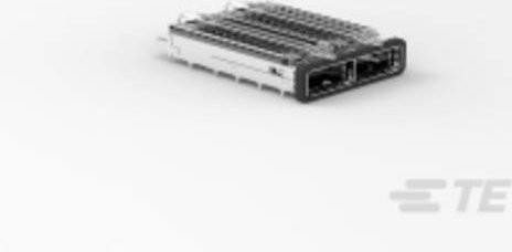 TE Connectivity zQSFP+/QSFP28 Transceiver 2170814-4 in Silber - Bild 1