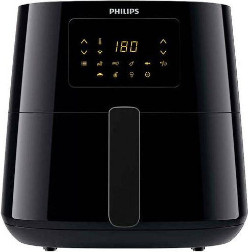 Philips Essential Connected XL Heißluftfritteuse HD9280/70 Schwarz - Bild 1