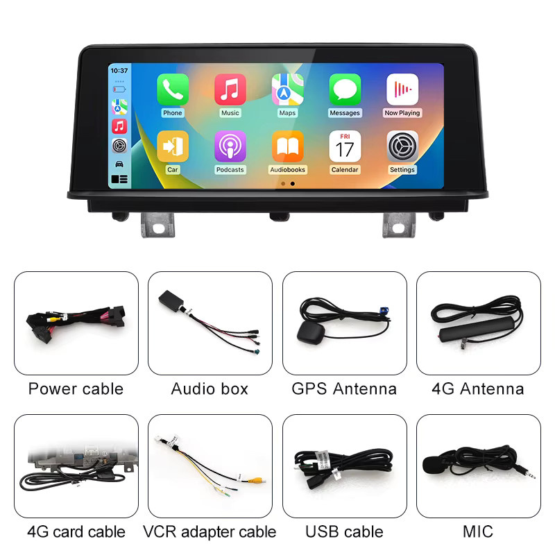 STWEI Multimedia Player für BMW 1er und 2er Serie M2 F20 F87 mit 8,8 Zoll Display, Qualcomm Snapdragon 680, Android 14 und GPS, Schwarz - Bild 6