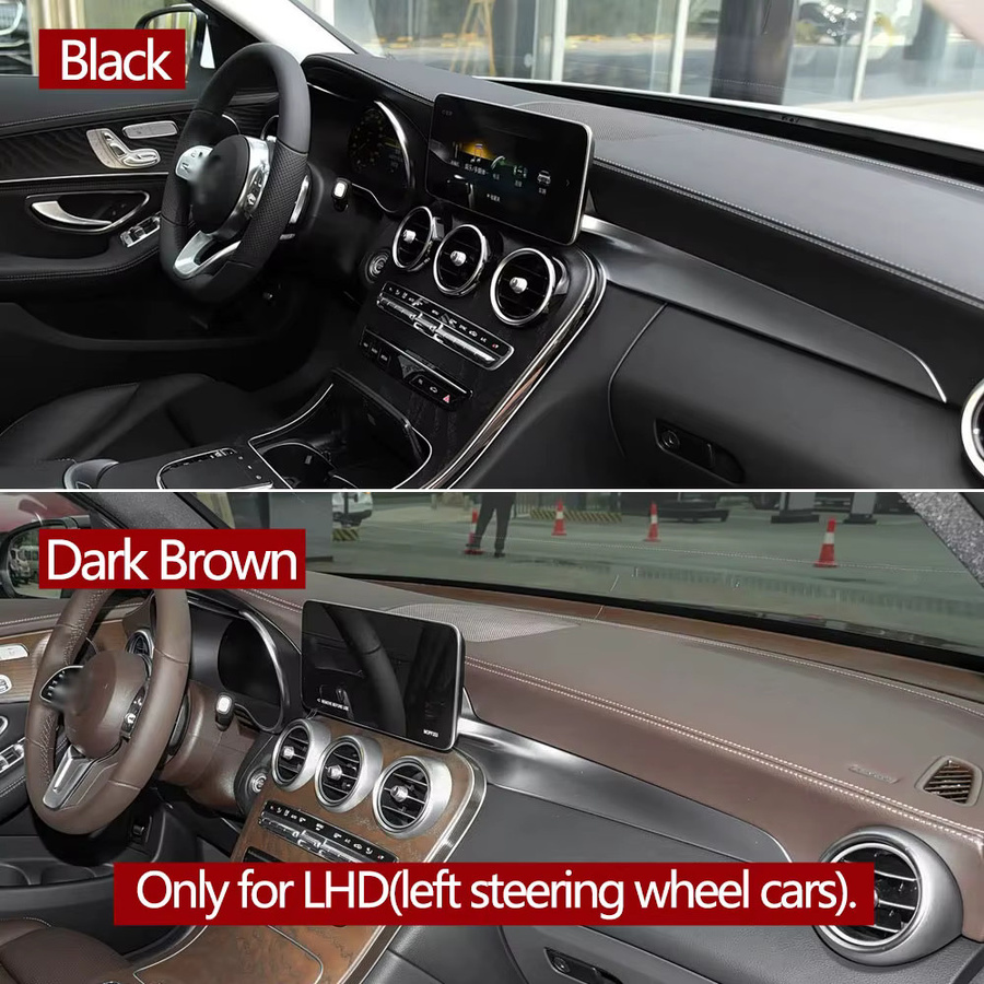 Mercedes-Benz C-Klasse und GLC-Klasse W205 W253 Lautsprecherabdeckung für die Mittelkonsole und Instrumententafel in Schwarz - Bild 4