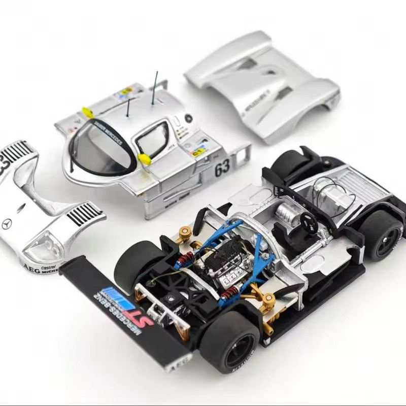 Bburago Sauber C9 Le Mans, Automodell, 1:64, Metall - Bild 2