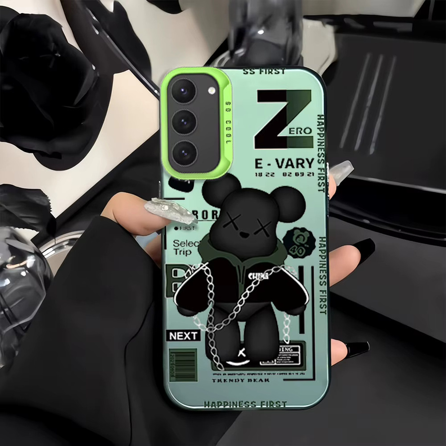 Fashion Ins B-Bear-S Schutzhülle für Samsung Galaxy S24 S23 S22 S21 S20 FE Ultra Plus mit matter Anti-Fall Rückseite - Bild 2