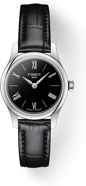 Tissot Armbanduhr, Quarz, Leder, Schwarz, Herren - Bild 1