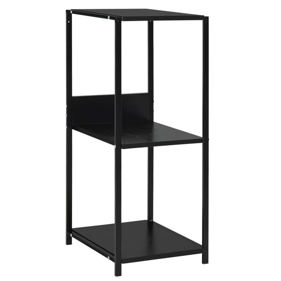 vidaXL Kleines Bücherregal in Schwarz im Industrial Design, B/T/H: 33,5 x 39,6 x 79,7 cm - Bild 2