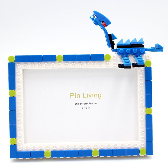 Pinliving DIY Drache Fotorahmen aus Plastik für den Tisch, 15,24 cm - Bild 1