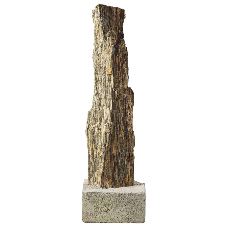 Scherf Gneis-Stele Silber-Pappel aus Naturstein in Silber/Grau, Höhe: 90 - 120 cm - Bild 2