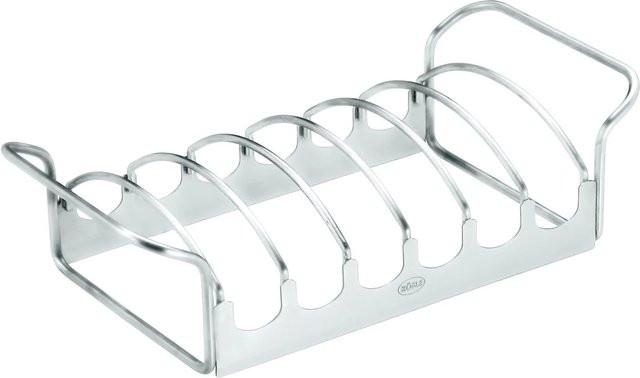 Rösle Braten- und Rippchenhalter Klein in Silber - Bild 1