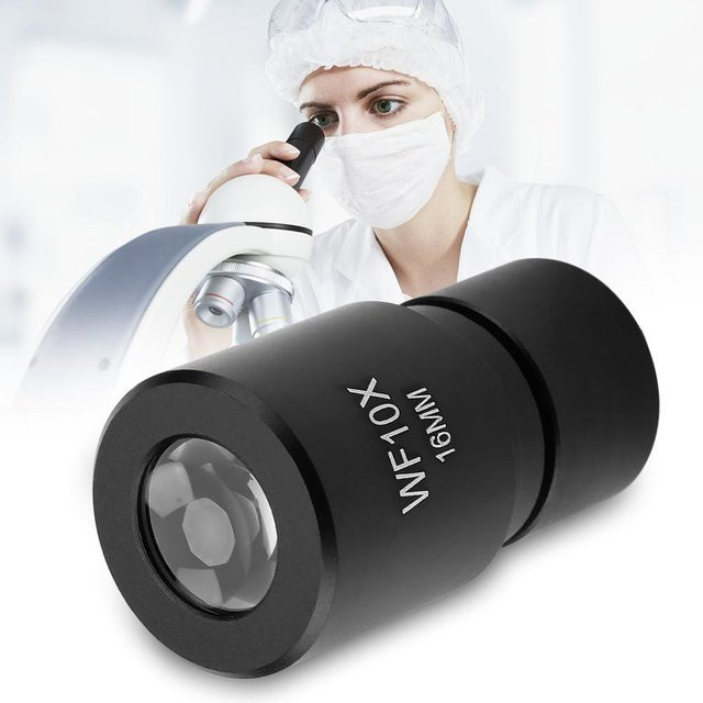 Painter Okular DMR001 WF10X 16mm für biologische Mikroskope mit 23,2mm Okularaufnahme in Schwarz - Bild 1