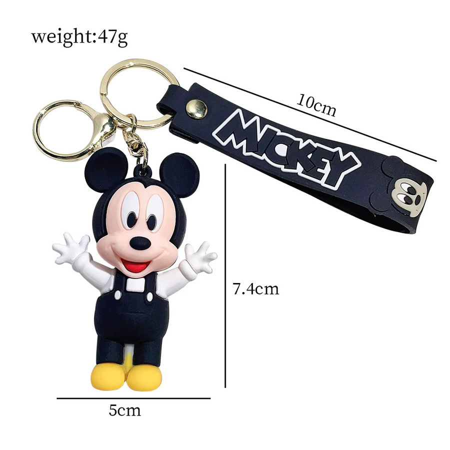 Disney Schlüsselanhänger Mickey und Minnie Maus, Metall, Unisex - Bild 4