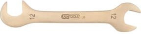 KS Tools BRONZEplus Blech-Doppel-Maulschlüssel klein 7 mm in Gold aus Aluminium-Bronze - Bild 1