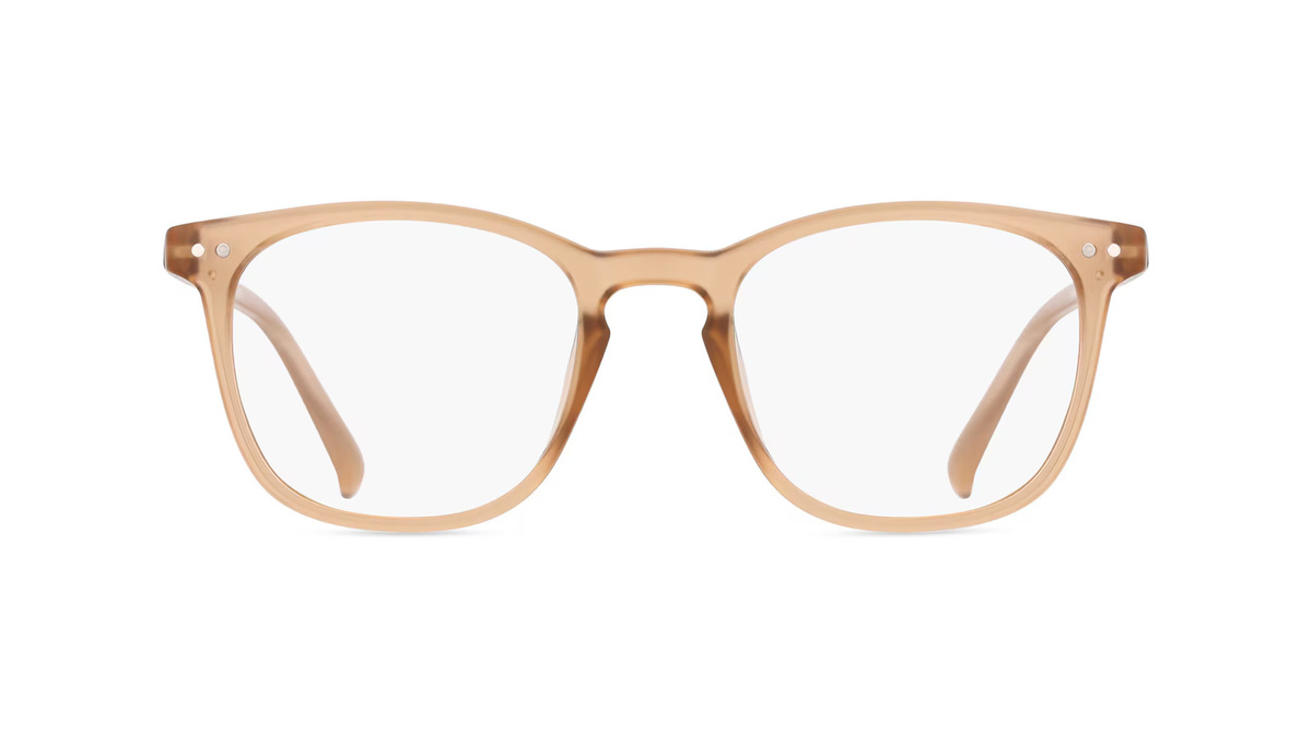 I Need You Korrektionsbrille Vollrand Panto, Kunststoff, braun, Unisex - Bild 1
