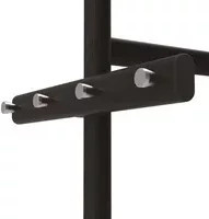 MAUL Garderobenständer MAULsalsa in Schwarz Matt aus Metall, H x B x T: 173 x 43 x 40 cm - Bild 1