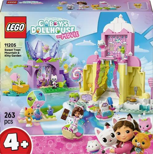LEGO Gabby's Dollhouse Zuckerguss-Gebirge und Kätzchen-Garten Konstruktionsspielzeug ab 4 Jahren - Bild 1