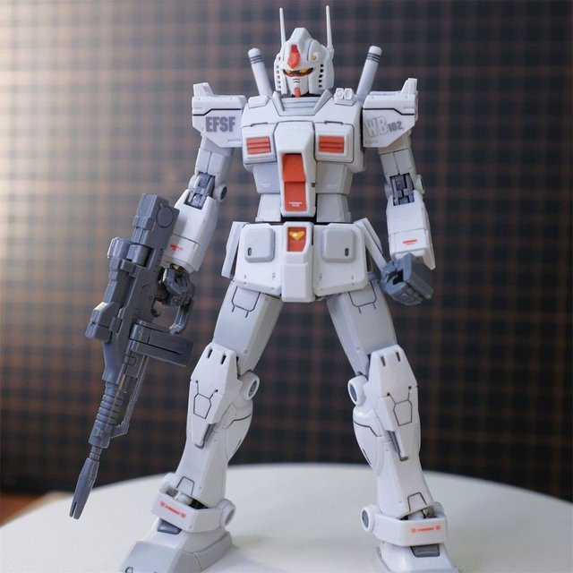 Bandai 012 GTO RX-78-2 Mobile Suit Factory Color PB Limited Bausatz, mit 6 Gesichtsblenden - Bild 1