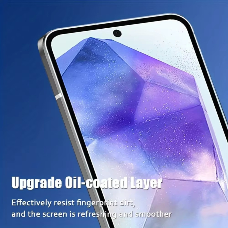 3er-Pack HD-Hartglas Displayschutzfolie für Samsung Galaxy S25 S24 S23 S22 Ultra und Plus, transparent, staubfreie Installation - Bild 3