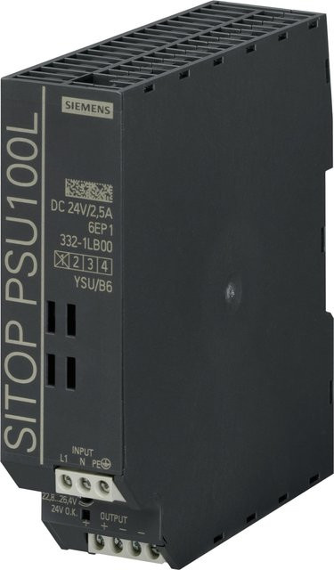 Siemens Netzteil und Spannungsumwandler Indoor in Schwarz und Mehrfarbig (6EP1332-1LB00) - Bild 1