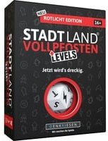 Denkriesen Stadt Land Vollpfosten Levels - Rotlicht Edition Partyspiel - Bild 1