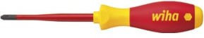 Wiha Schraubendreher SoftFinish electric slimFix Schlitz/Pozidriv PZ2, Länge: 100 mm, Farbe: Rot - Bild 1
