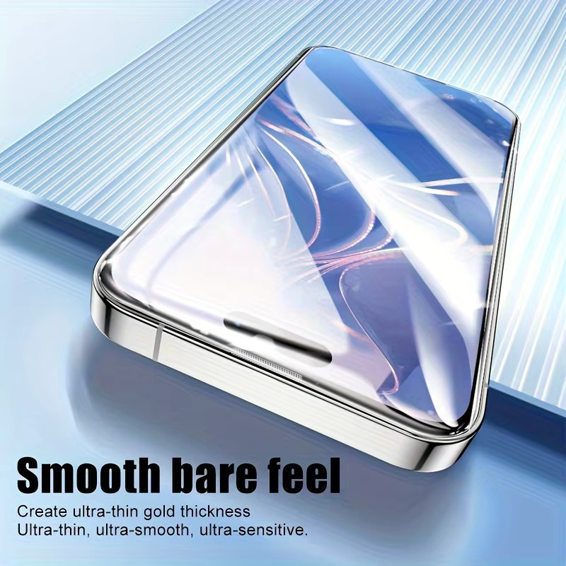 DIXSG 6in1 9D Displayschutzfolie und Kameraobjektiv Schutz aus gehärtetem Glas für iPhone 16 15 14 13 12 11 Pro Max Plus Mini in Transparent - Bild 6