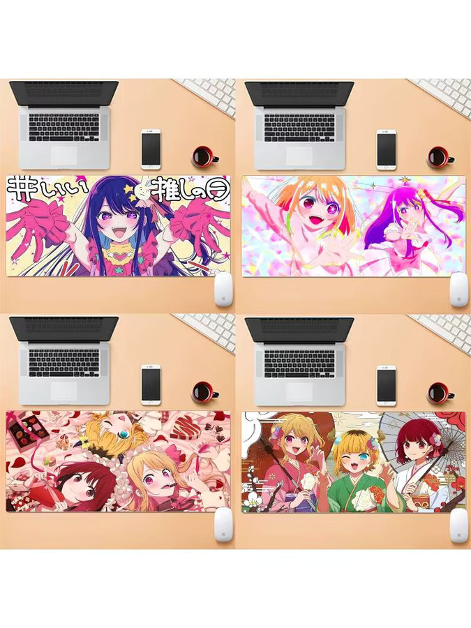 Bilibili Anime O-Oshi No Ko-S Mauspad Schreibtischunterlage in Multicolour - Bild 4