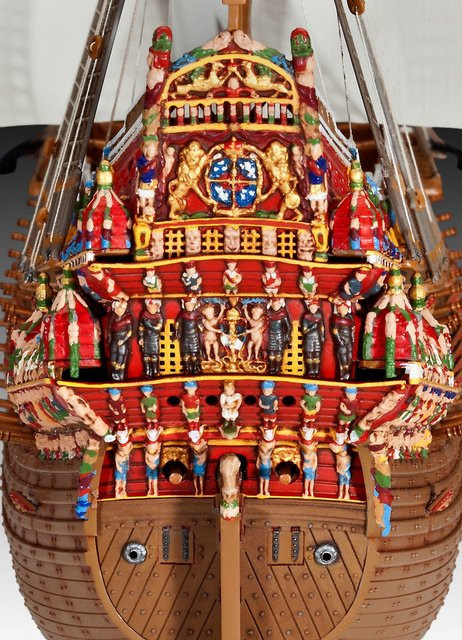 Revell Swedish Regal Ship Vasa, Bausatz, 1:150, Kunststoff - Bild 6
