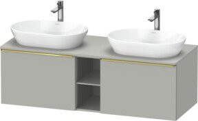 Duravit Waschtischunterschrank D-Neo in Grau matt - Bild 1