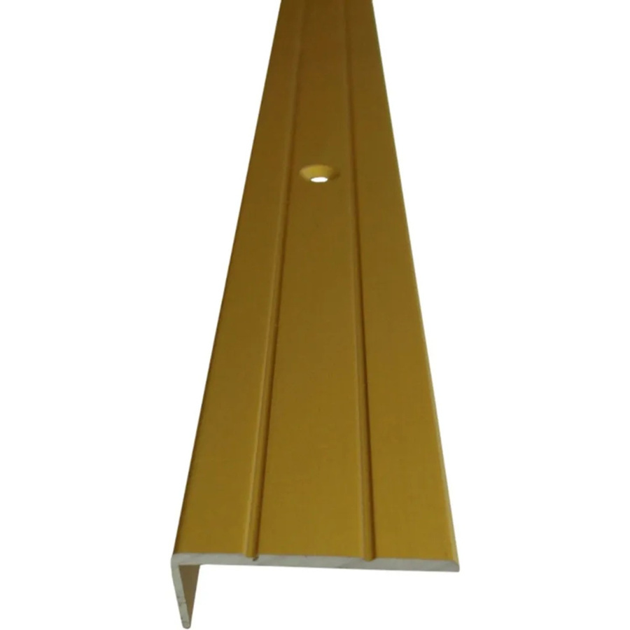 Döllken Profiles Treppenwinkelprofil Messing Gold Breite: 25 mm, Höhe: 10 mm, Länge: 1000 mm - Bild 2