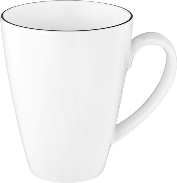 Kaffeebecher Lido von Seltmann Weiden aus Porzellan in Weiß, 350 ml - Bild 1