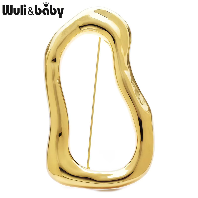 Wuli&baby Brosche Edelstahl, Unisex - Bild 1