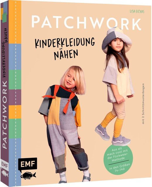 Patchwork – Kinderkleidung nähen von Lisa Eichas, Hardcover - Bild 1