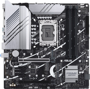 Asus Prime Z790M-PLUS Micro ATX Mainboard LGA 1700 DDR5 Schwarz - Bild 1