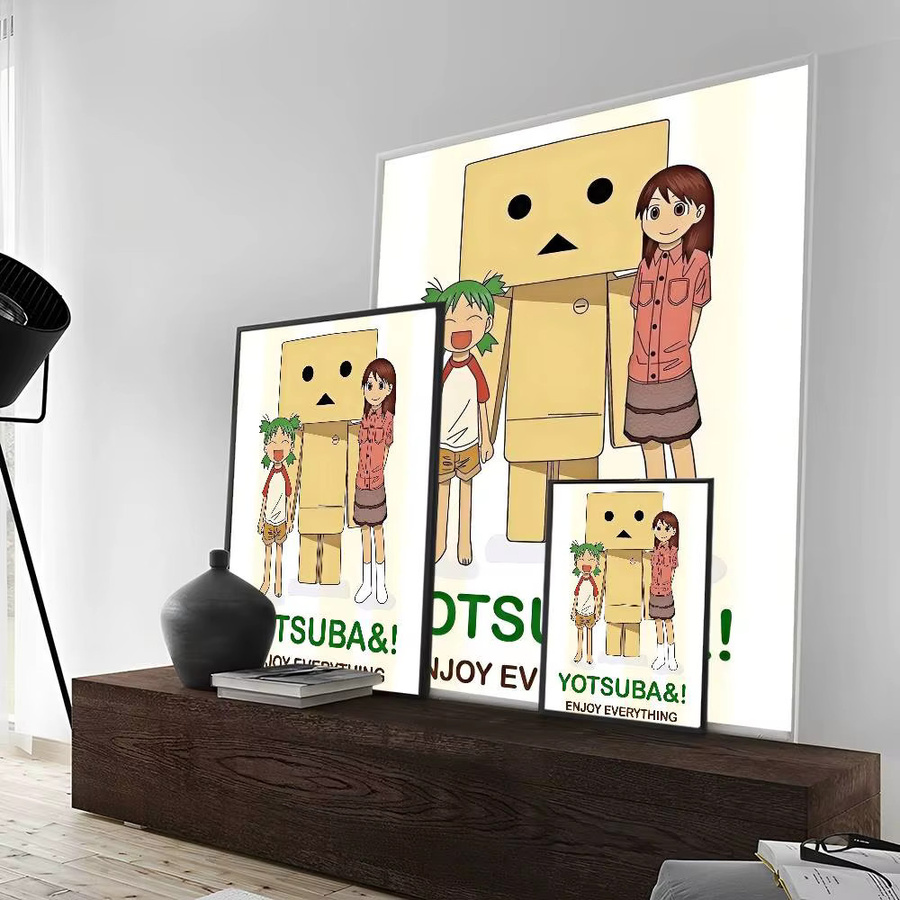 Anime Y-Yotsuba Wandkunst Poster in Multicolor für deine nordische Heimdekoration - Bild 3